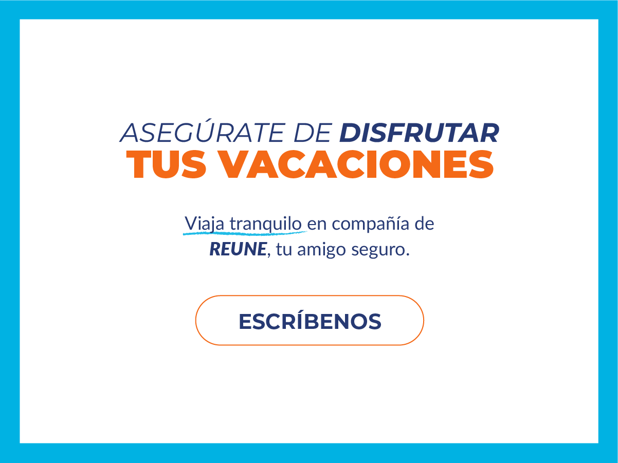 cotiza tu asistencia al viajero con REUNE